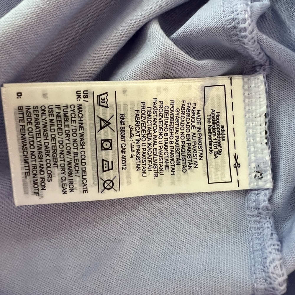 Adidas Originals Essential Tee Mens 2XL Violet Tone NEW Trefoil Logo Shirt - Picture 7 of 8